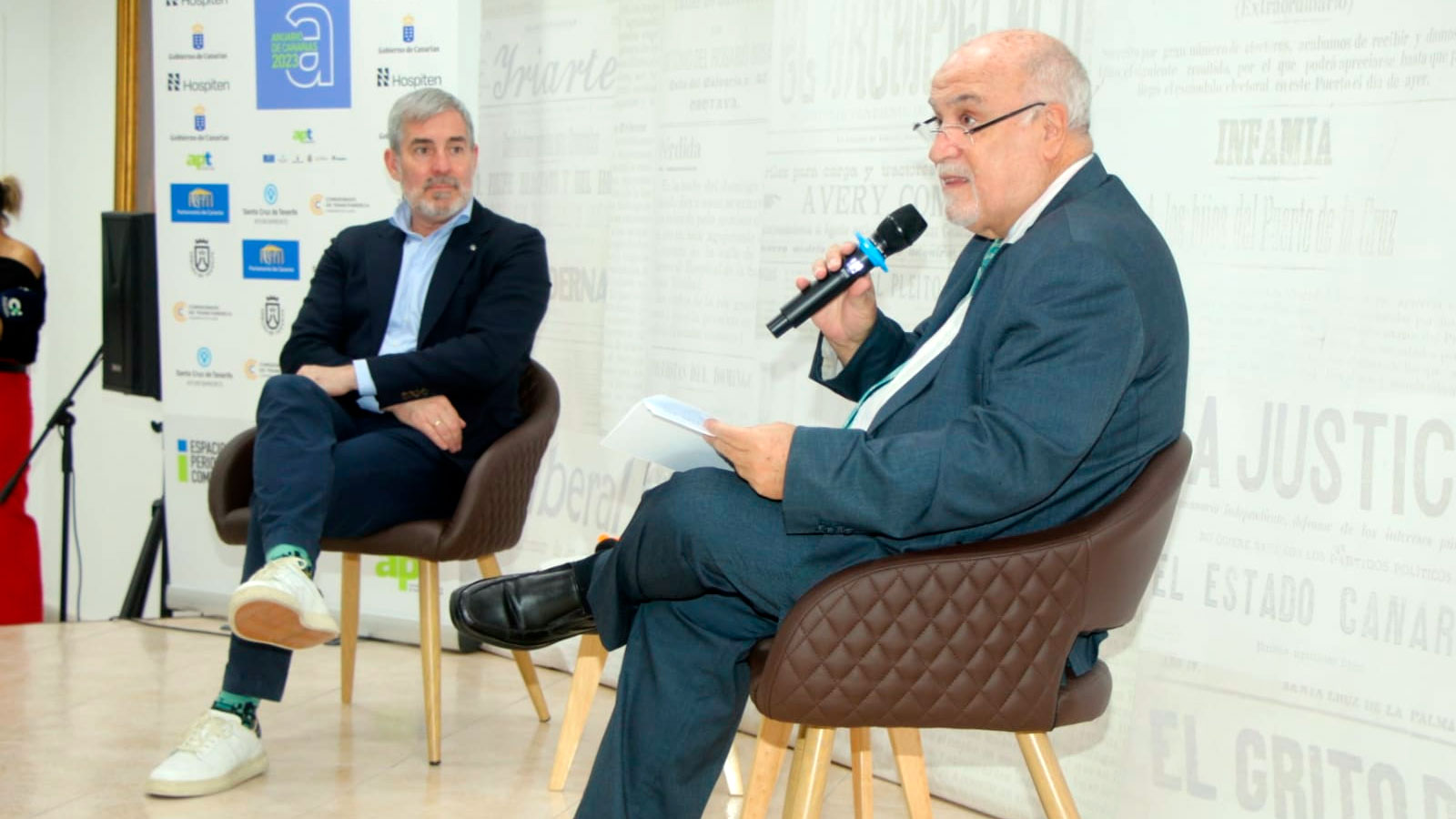 Salvador García durante su intervención