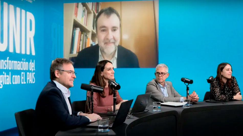 Jorge Heili y Ana Gugel, con Javier Moreno, Lucía González y en remoto, Ismael Nafría