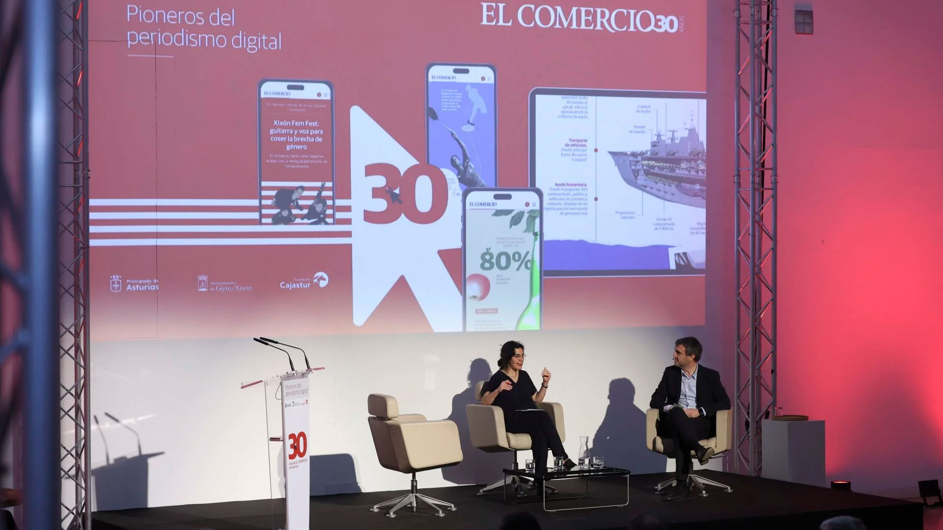 María Sánchez Díez y Fernando Belzunce.