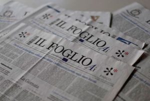 Portada de ‘Il Foglio’