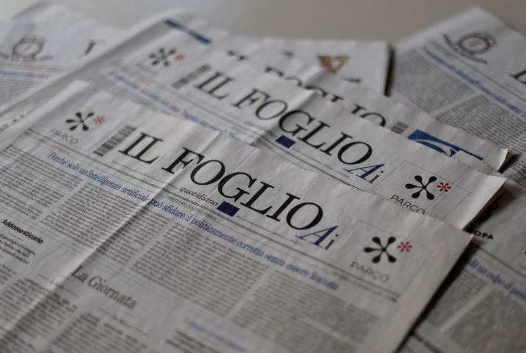 Portada de ‘Il Foglio’
