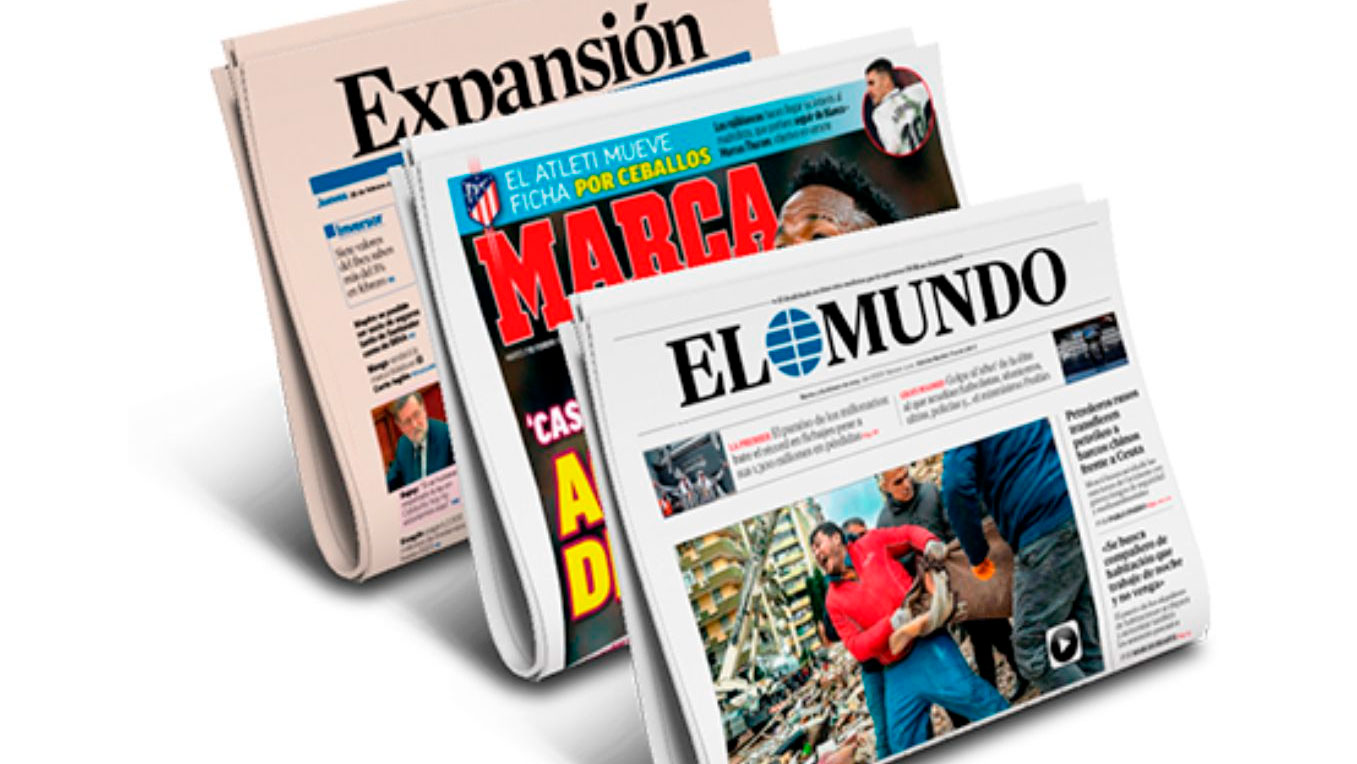 Cabeceras de Unidad Editorial