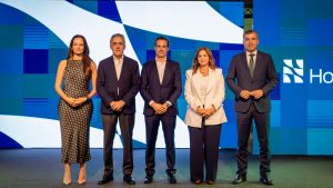 Fátima Lemes, Juan José Hernández Rubio, Pedro Luis Cobiella, Águeda Fumero y Manuel Domínguez