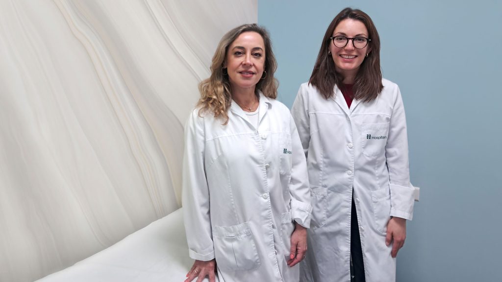 Laura Fernández y Estefanía Gil.