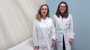 Laura Fernández y Estefanía Gil.