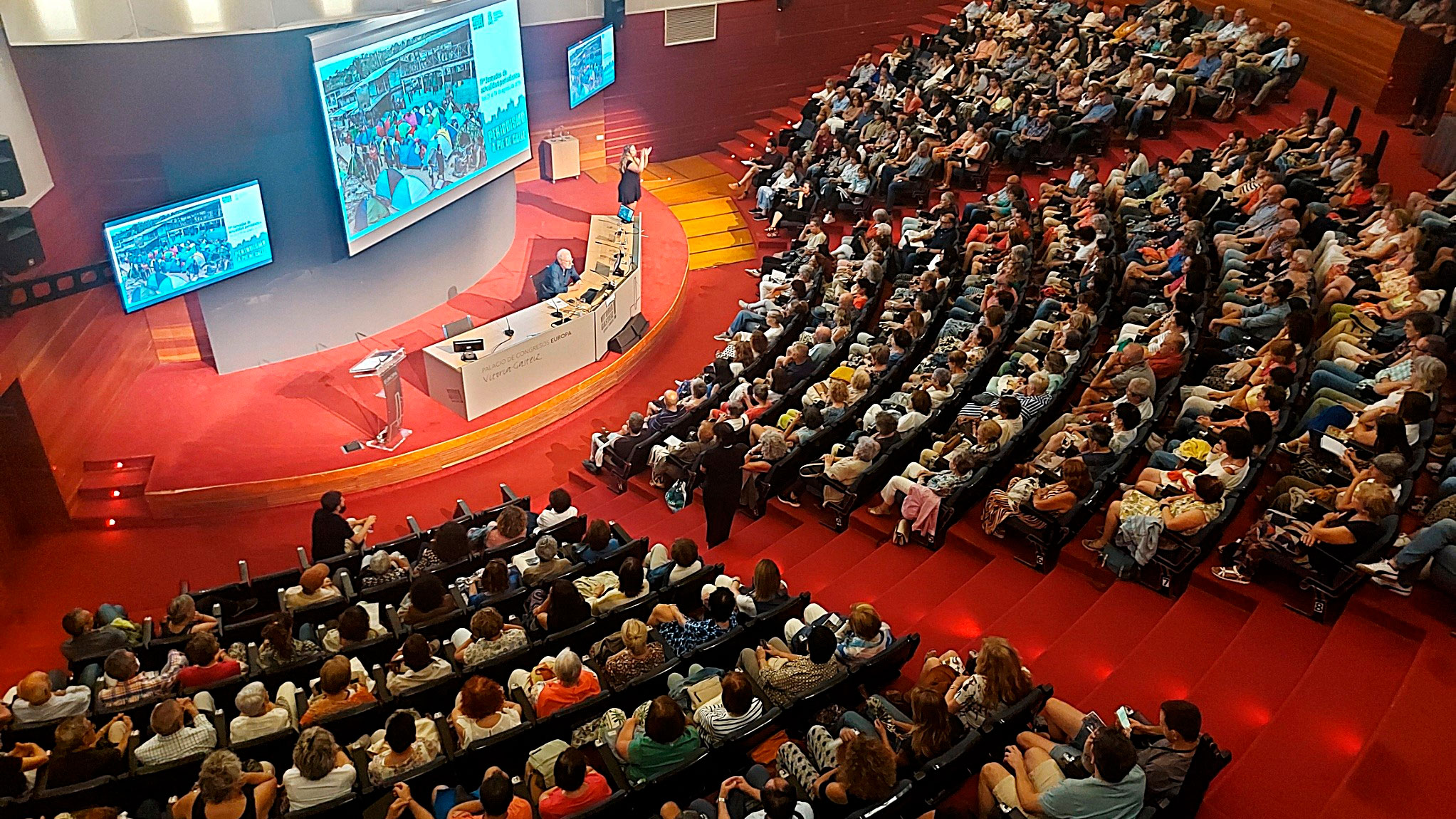Palacio Europa, sede de ‘Periodismo a pie de calle’.