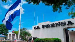 Sede del periódico nicaragüense ‘La Prensa’