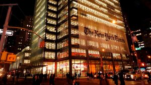 Edificio de ‘The New York Times’. (Jleon / Wikimedia)
