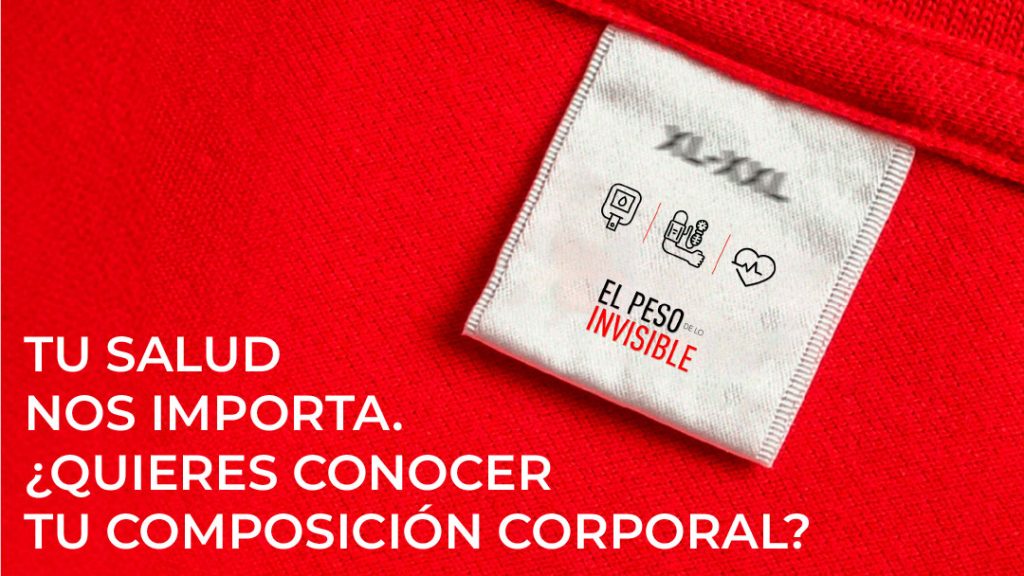 Cartel de la campaña ‘El Peso de lo Invisible’