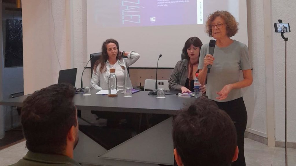 Un momento del acto celebrado en el Instituto de Estudios Hispánicos de Canarias.