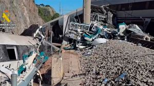 Accidente ferroviario en Adamuz (Córdoba).