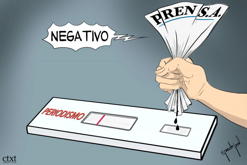 Negativo en periodismo. (Pedripol)