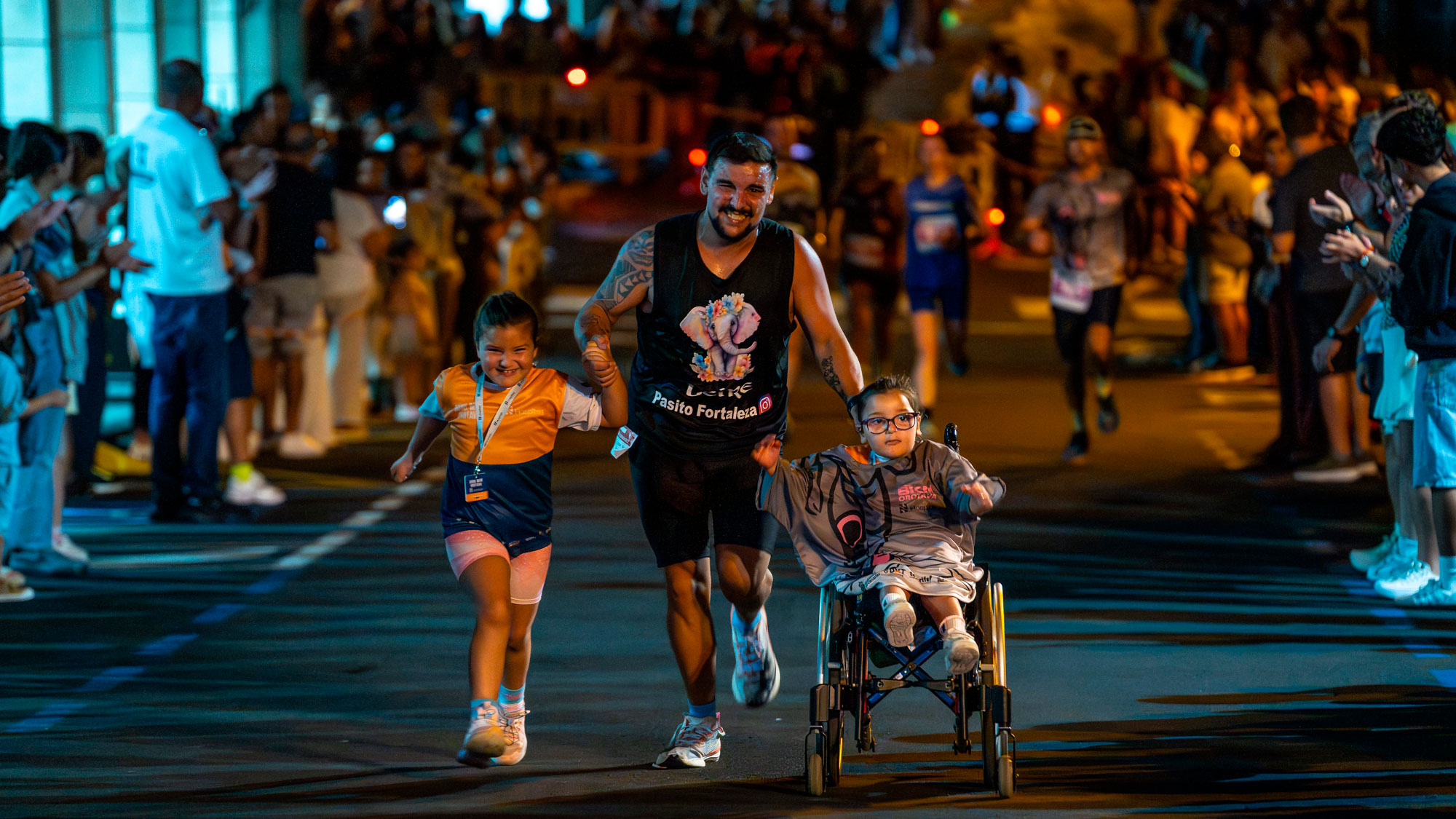 Momento de una edición de la Hospiten 8KM Orotava