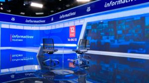 Estudio de informativos de Tele5