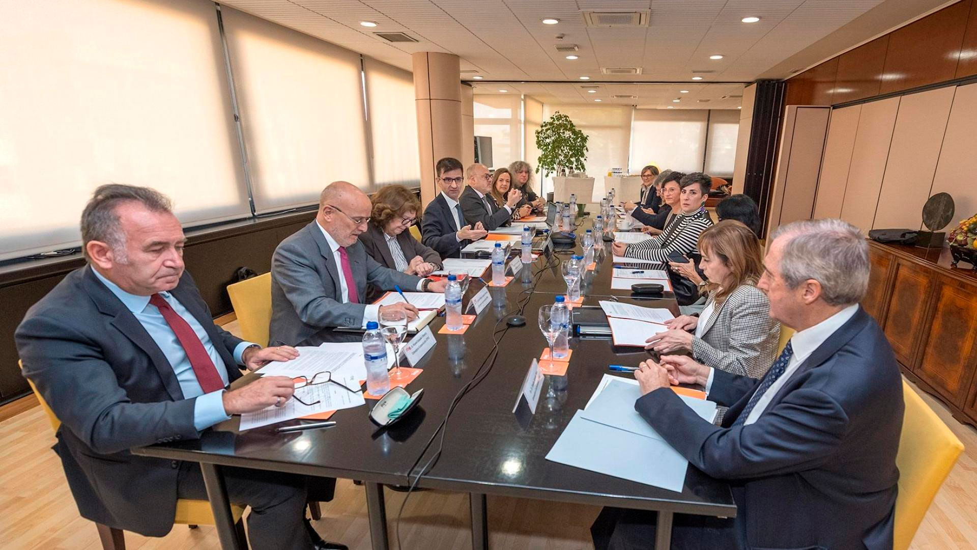 Consejo de Administración de RTVE en una reunión en 2026