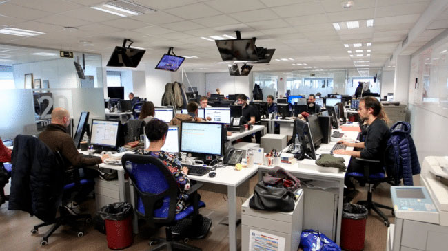Redacción del diario ‘20minutos’.