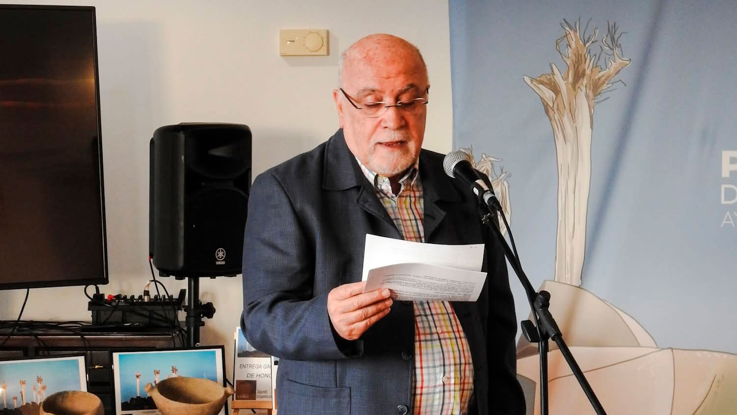 Salvador García glosa la figura de Chago Melián.