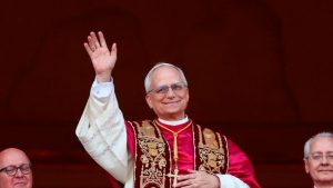 El papa León XIV..