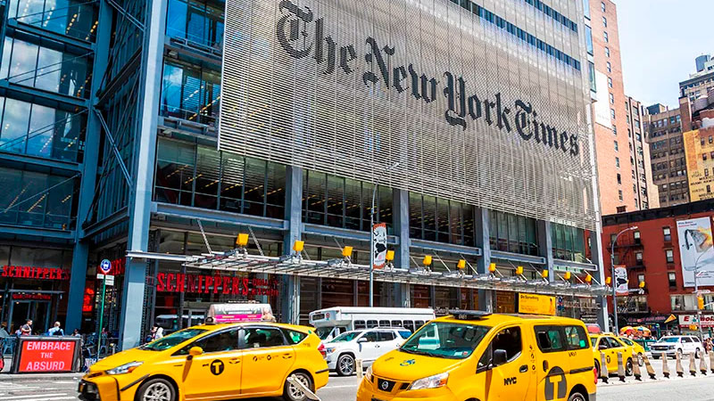 Sede de ‘The New York Times’.