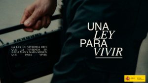 Campaña de publicidad del Ministerio de Vivienda.