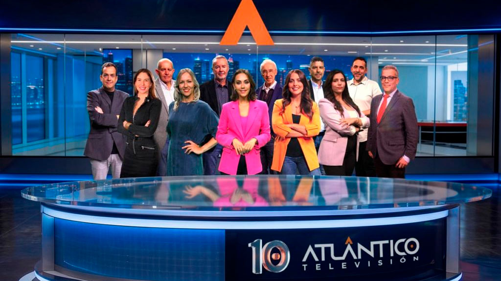 Parrilla de presentadores de Atlántico Televisión